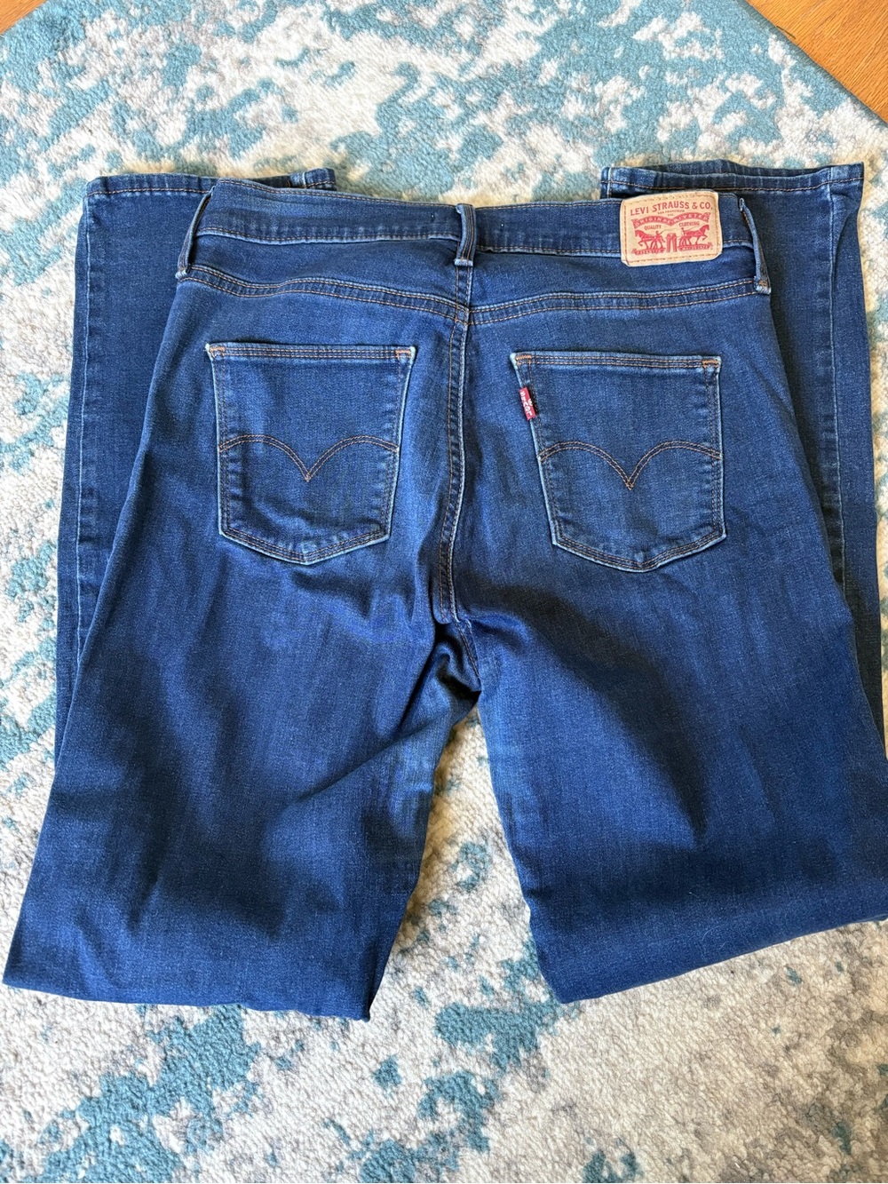 Levi's 314 Shaping Straight Jeans Blue Size 31